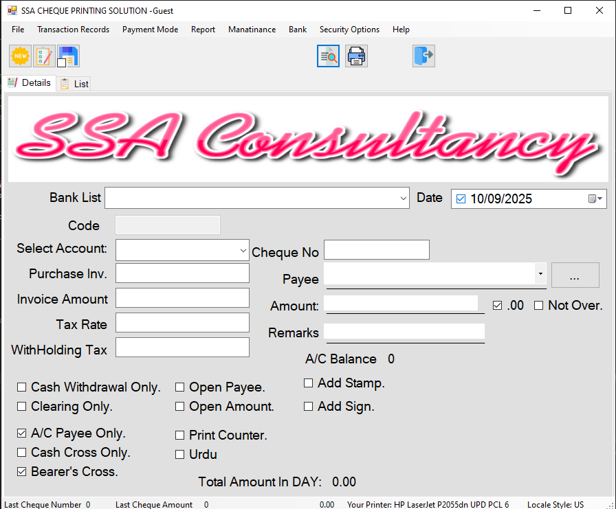 Inventory & Accounts